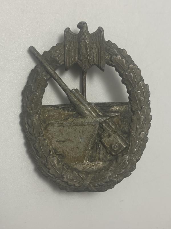 Kriegsmarine Coastal Artillery Badge