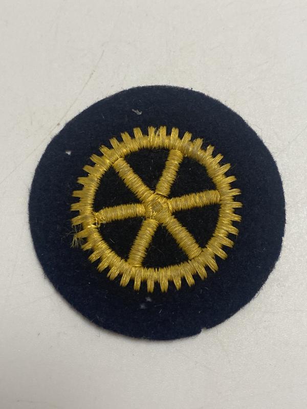 Kriegsmarine Machine Engineer Sleeve Patch