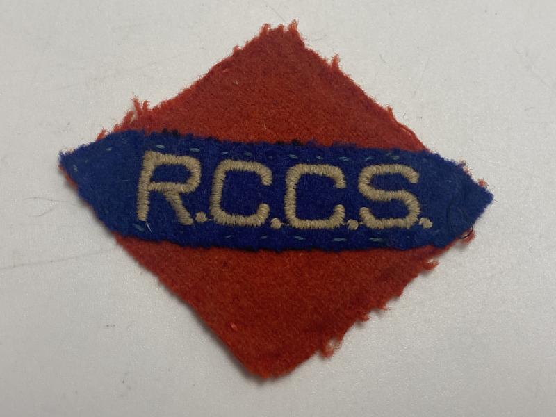 Royal Canadian Corps of Signals Sleeve Flash