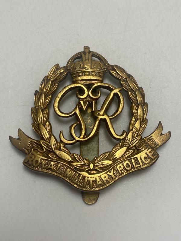 WW2 Kings Crown Royal Military Police Cap Badge