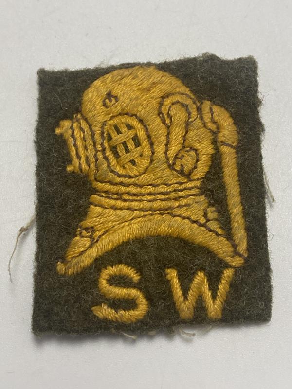 WW2 British Army Shallow Waters Divers Badge