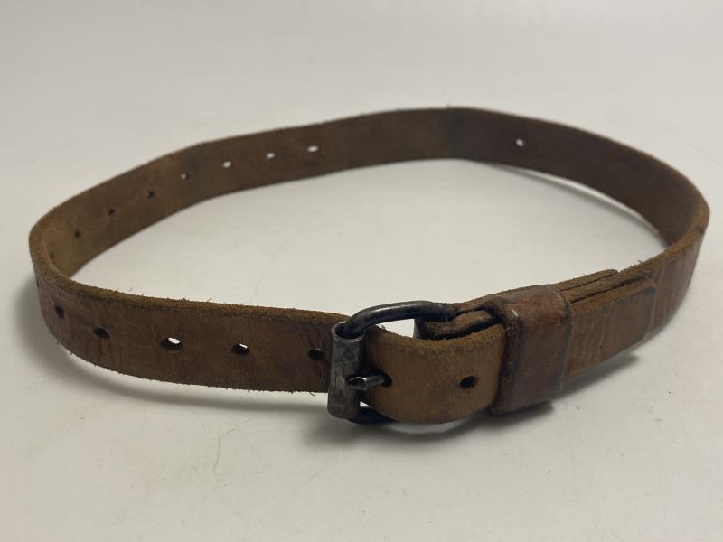 German Brown Leather Equipment/ Cavalry Strap