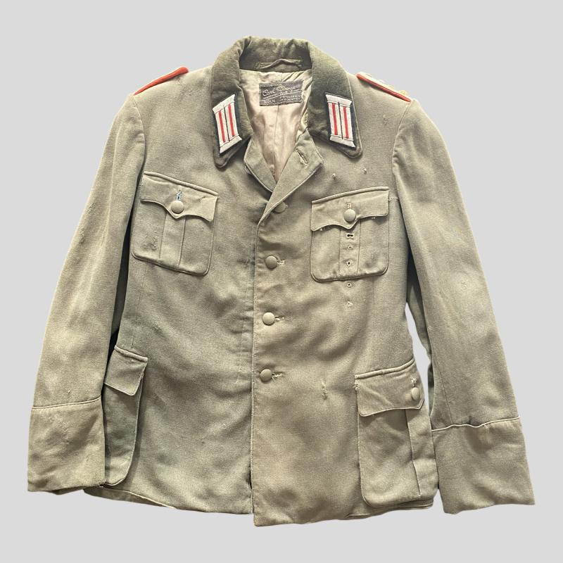 German Artillery Officer Open Collar Tunic