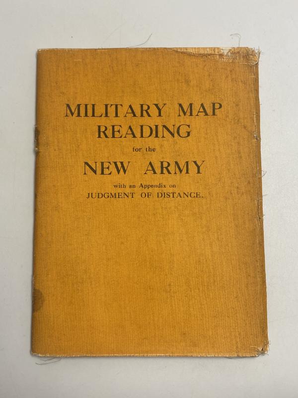 British Army Military Map Reading for the New Army Ninth Ed 1941