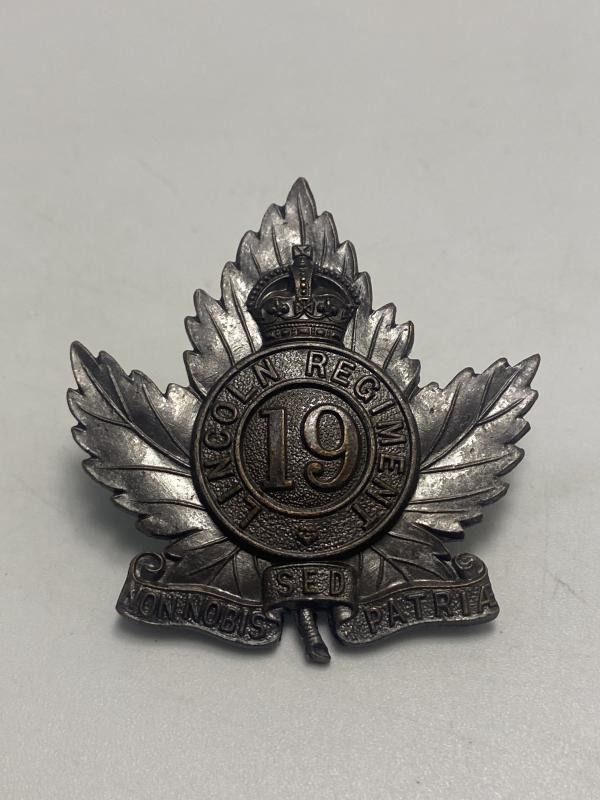 Canadian 19th Lincoln Regiment Cap Badge