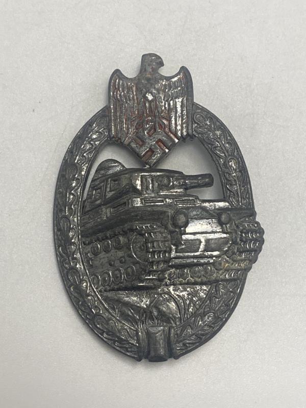 Silver Panzer Assault Badge Adolf Scholze